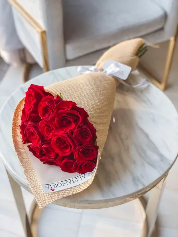 Ramo formato "Bouquet" 15 Red Roses