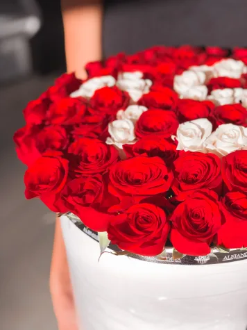 Imperial Red Roses FlowerBox