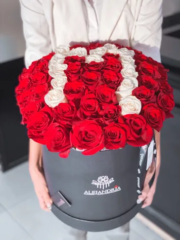 Imperial Red Roses FlowerBox